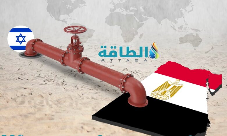 قيمة-واردات-مصر-من-الغاز-الإسرائيلي-تقفز-210%